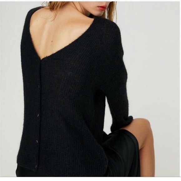Aritzia Wilfred Front To Back Cardigan Sz S - Picture 4 of 14